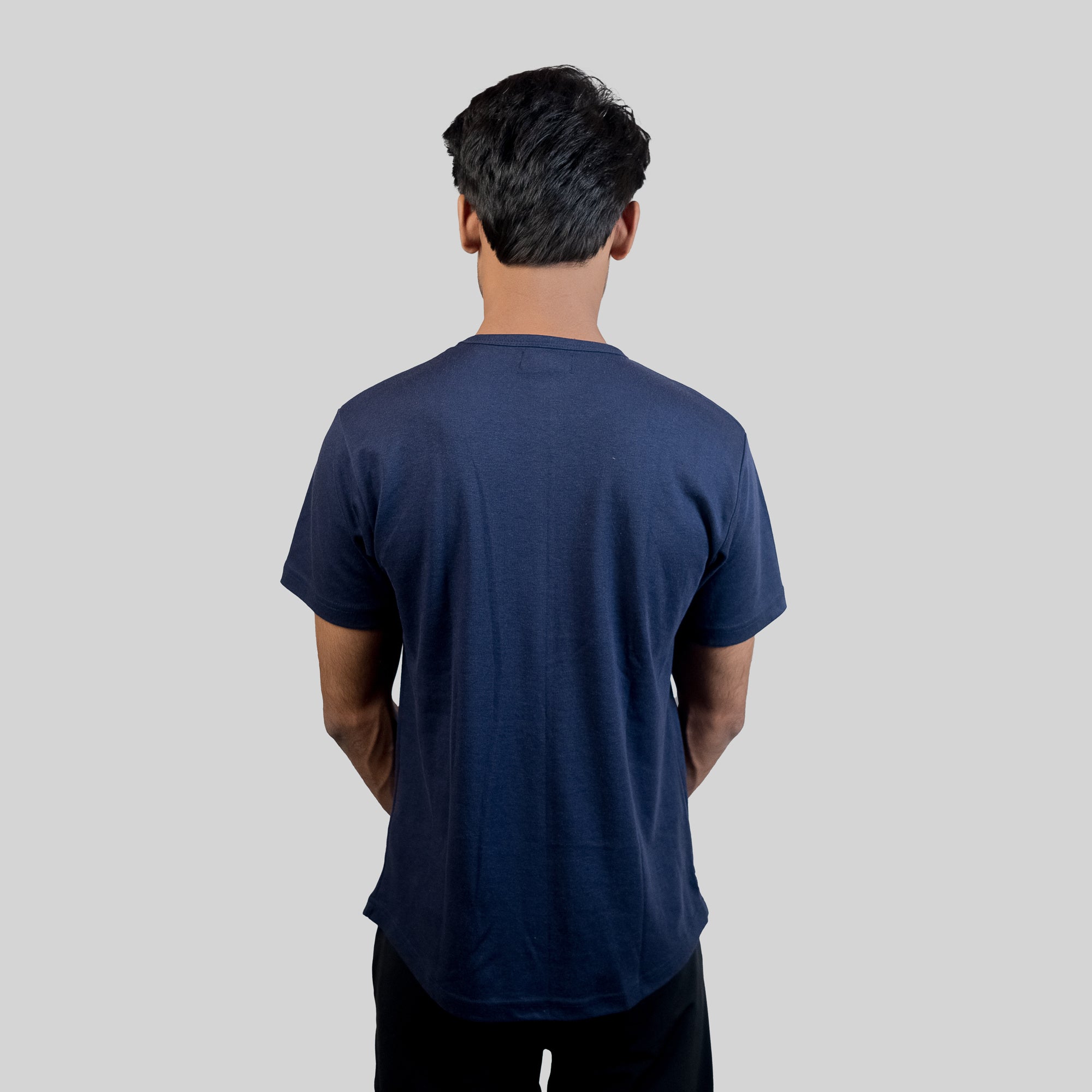 AT Crew Neck - Navy Blue