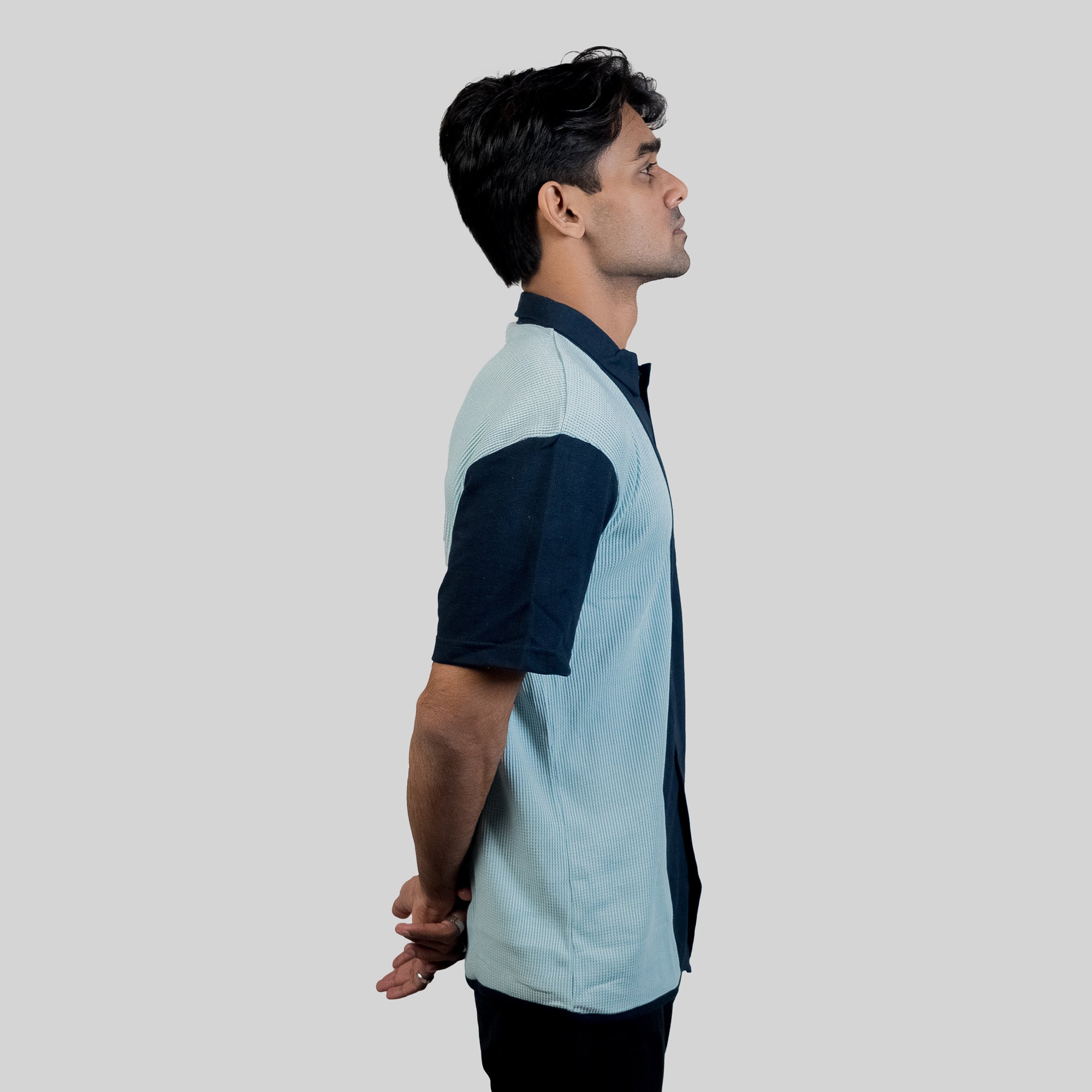 The Polo Inspired Button Down - Azure