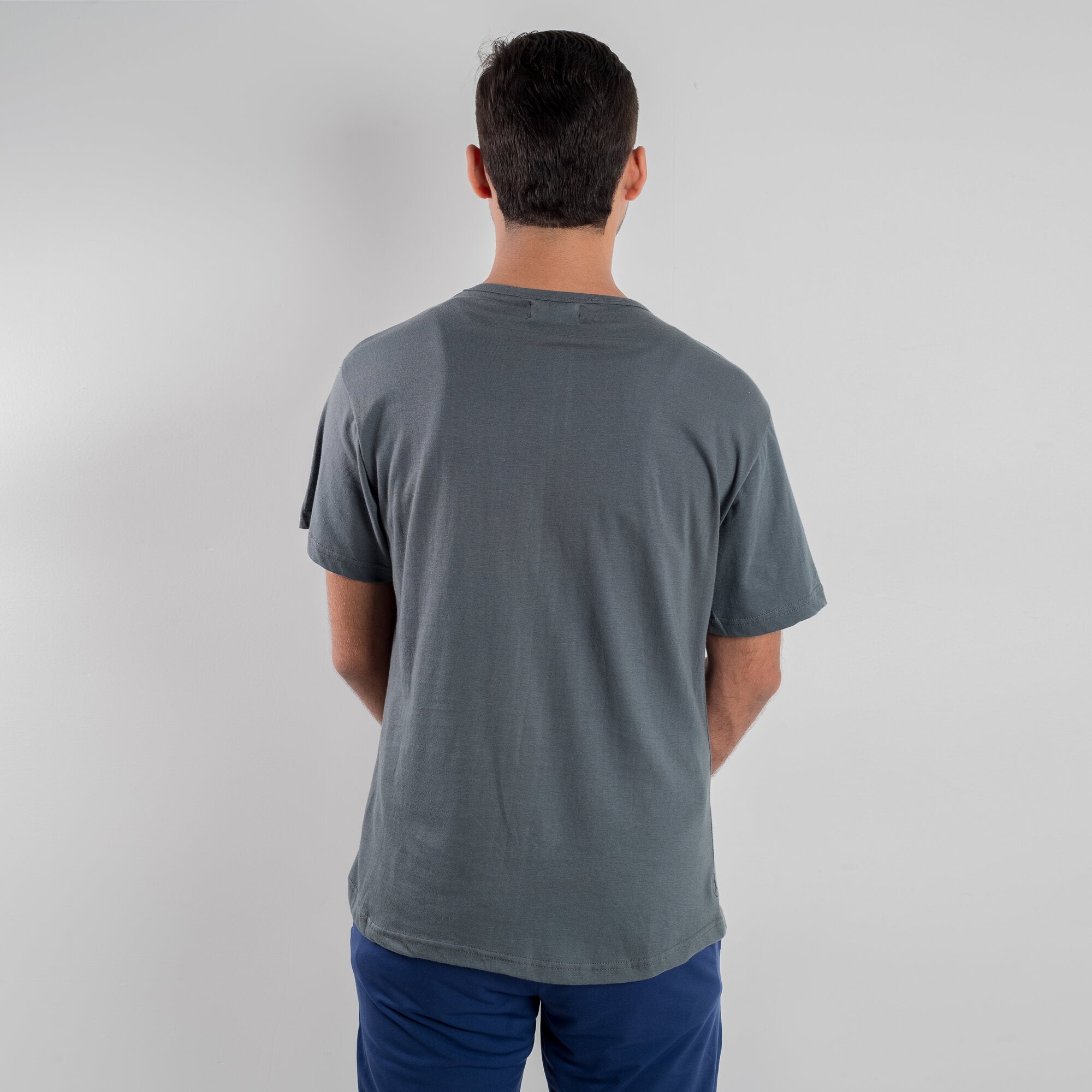 AT Crew Neck - Steel Grey