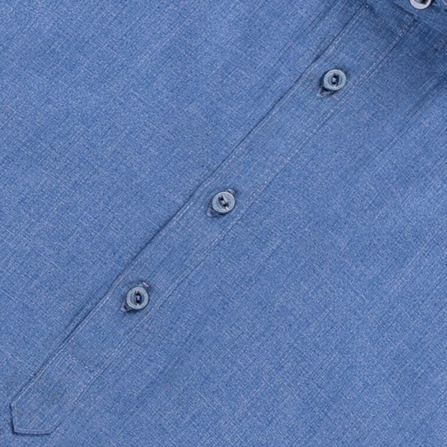 Regular fit Cotton Shirt - Cool Blue