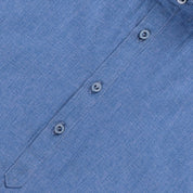 Regular fit Cotton Shirt - Cool Blue