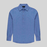 Regular fit Cotton Shirt - Cool Blue