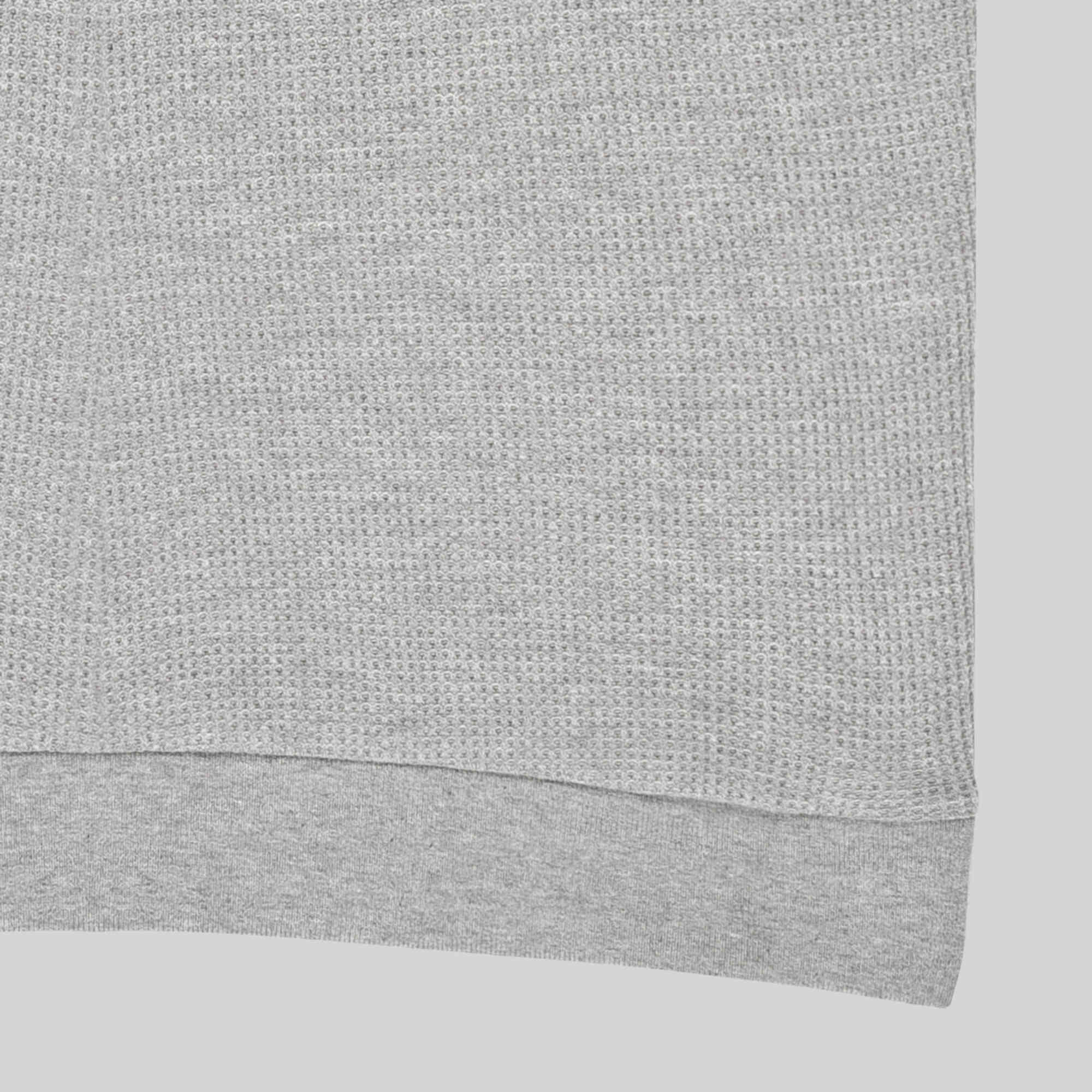 Johnny Collar Knitted Polo - Quill Gray