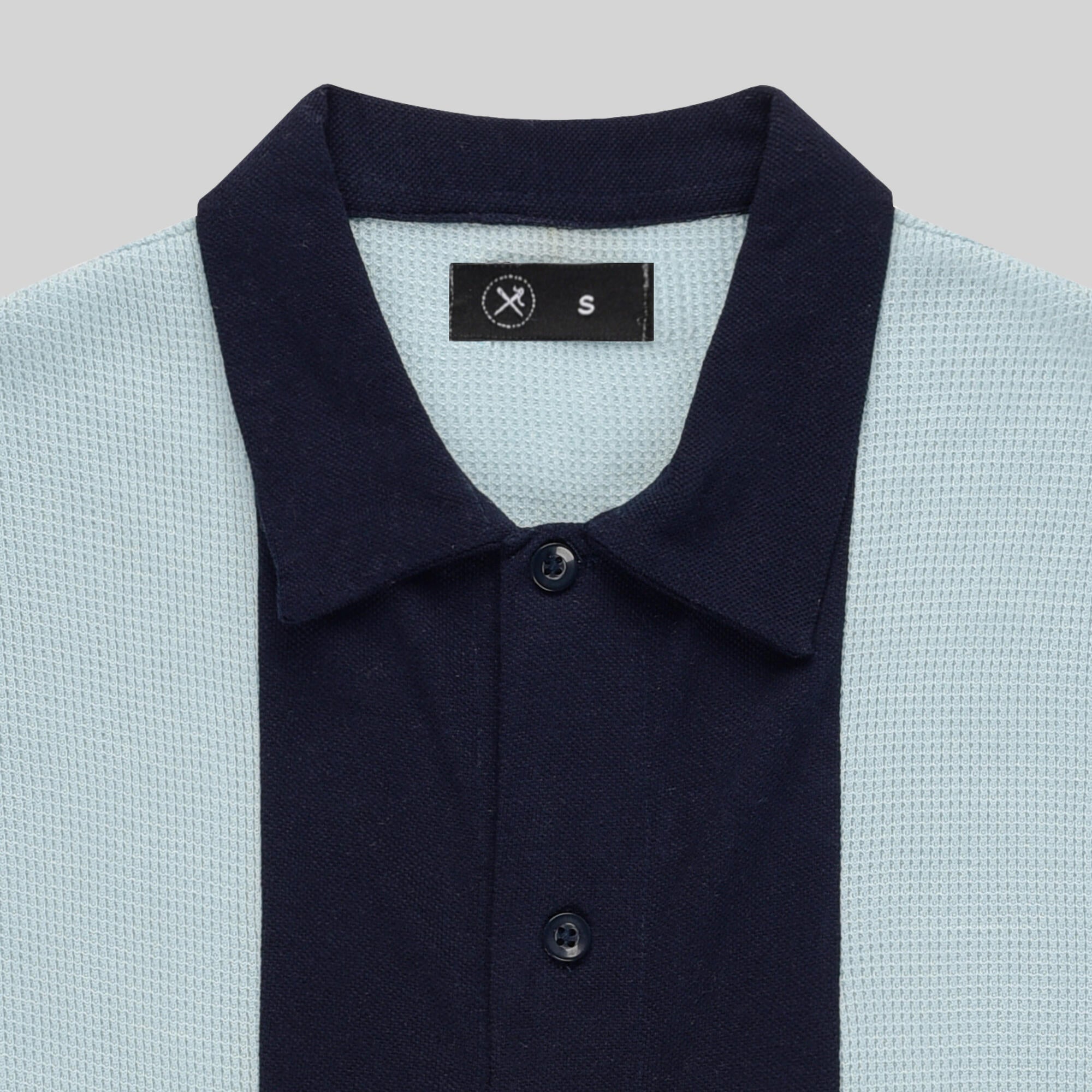 The Polo Inspired Button Down - Azure